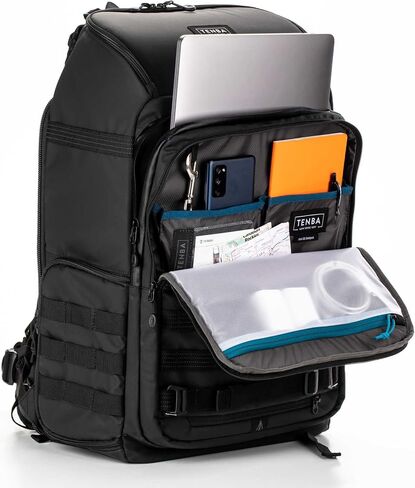 Tenba Axis v2 16L RoadWarrior Camera/Briefcase Backpack for DSLR and Mirrorless cameras plus a 16-inch Laptop – MultiCam Black (637-765) in Saudi Arabia