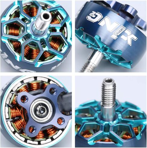 iFlight 4pcs XING2 2207 1855KV 6S FPV Motor Unibell with 5mm Titanium Alloy Shaft for FPV Drone Part in Saudi Arabia