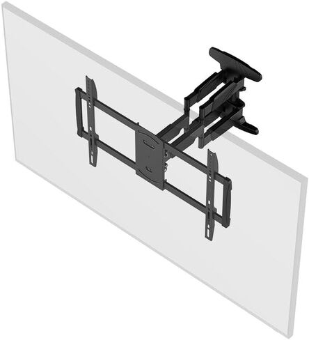 Monoprice Essential Full Motion TV Wall Mount Bracket Low Profile لأجهزة التلفاز مقاس 37 بوصة إلى 80 بوصة حتى 99 رطلًا، الحد الأقصى VESA 600x400 in Saudi Arabia