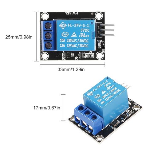 1 Channel Relay Shield Module, 3PCS DC 5V Indicator Light LED Module for Arduino R3 MEGA 2560 1280 ARM PIC AVR STM32 Raspberry Pi MCU DSP Official Boards Shield (3PCS) in Saudi Arabia