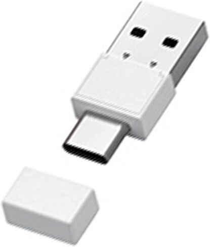 جهاز استقبال 2.4G Nano USB A/Type C لمجموعة لوحة المفاتيح اللاسلكية SK60-3 مع حامل هاتف in Kuwait