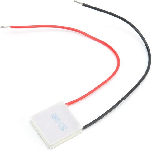 Dilwe 5V 1A 25x25mm مبرد حراري كهربائي، وحدة لوحة تبريد TEC104901، مبرد أشباه الموصلات منخفض الضوضاء، وحدة تبريد تبريد حراري كهربائي بلتيير in Kuwait