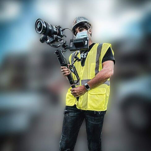 DF DIGITALFOTO Universal L Bracket Handle Gimbal Accessories,Mounting Monitor/Microphone with Bean Grip Compatible with DJI Ronin S,Ronin SC Zhiyun Crane M/2/2S,Moza Air 2, AK2000/4000 and More Gimbal in Kuwait