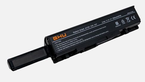 GHU New 6 Cells Battery 58 Wh Replacement for WU946 KM958 312-0701 312-0702 KM901 KM905 MT264 MT276 MT277 RM803 WU960 RM855 Compatible for Dell Studio 1535 1536 1537 1555 1557 1558 PP33L PP39L in Saudi Arabia
