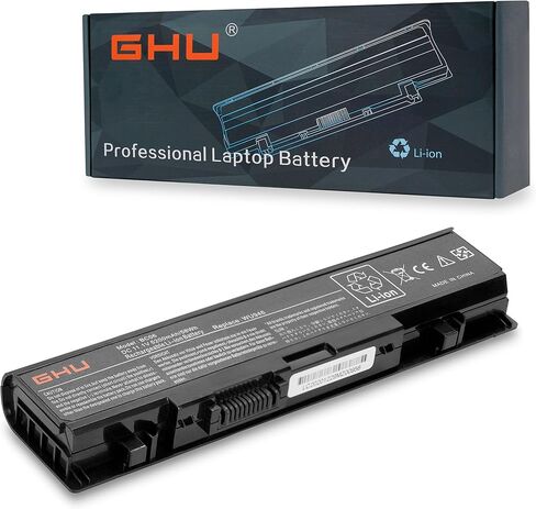 GHU New 6 Cells Battery 58 Wh Replacement for WU946 KM958 312-0701 312-0702 KM901 KM905 MT264 MT276 MT277 RM803 WU960 RM855 Compatible for Dell Studio 1535 1536 1537 1555 1557 1558 PP33L PP39L in Saudi Arabia
