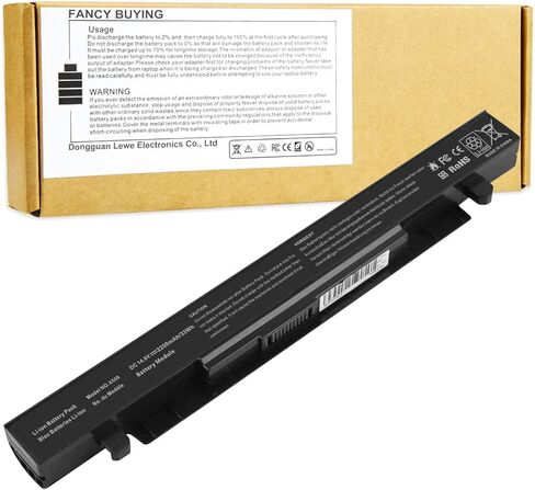 Laptop Battery for ASUS A41-X550 A450 P550 F550 k550 R510 X450 X550V A450C X550C X550A X550B X550D Y481C Y581C R510C R510J X550L X550J R510L X550CA X552E K550L K550L F550V P550C X550EA X550VX F550C in Saudi Arabia
