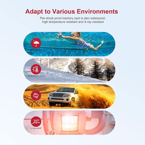 بطاقة ذاكرة Micro SD سعة 128 جيجابايت، بطاقة ذاكرة Micro SDXC UHS-I - 100 ميجابايت/ثانية، 667X، U3، Class10، فيديو عالي الدقة V30، A1، FAT32، بطاقة فلاش TF عالية السرعة P500 للكمبيوتر مع محول/كاميرا/هاتف/طائرة بدون طيار/لوحة أجهزة القياس الكاميرا/الكمبيوت in Kuwait