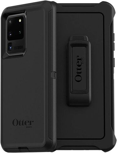 OtterBox DEFENDER SERIES SCREENLESS Case Case for Galaxy S20 Ultra/Galaxy S20 Ultra 5G (ONLY - Not compatible with any other Galaxy S20 models) - GONE FISHIN (WET WEATHER/MAJOLICA BLUE) in Saudi Arabia
