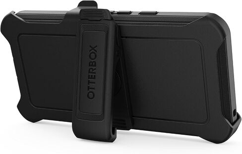 حافظة OtterBox Google Pixel 8 Defender Series - سوداء، متينة ومتينة، مع حماية للمنافذ، وتتضمن مسند بمشبك الحافظة in Saudi Arabia