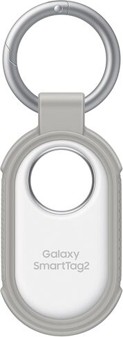 SAMSUNG Galaxy SmartTag2 Rugged Case, GPS Tracker Holder, Tracking Device Protective Cover with Key Ring, Non-Slip Pattern on Side, Bumper Protection on Bottom, EF-RT560TGEGUS, Green in Saudi Arabia