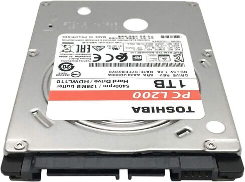 Toshiba 1TB 5400RPM 128MB Cache SATA 6Gb/s (7mm) 2.5in Internal Gaming PS3/PS4 Hard Drive - 3 Year Warranty in Saudi Arabia