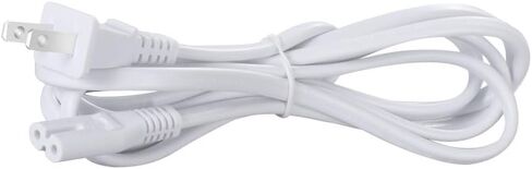 سلك طاقة تيار متردد لهاتف Samsung TCL LG Sony Insignia Sharp Toshiba JVC Hisense LED LCD Smart HDTV، استبدال كابل الطاقة الأبيض بطول 6 أقدام in Kuwait