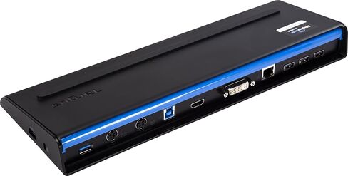 Targus Universal USB 3.0 Dual Video DV4K Laptop Docking Station with Charging Power & 5 USB 3.0 Ports, for PC, Mac, & Android (DOCK177USZ) in Saudi Arabia