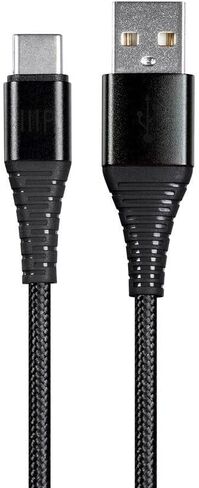 Monoprice Apple MFi Certified Lightning to USB Type-A Charge and Sync Cable - 6 Feet - Pink, Kevlar-Reinforced Nylon-Braid, Durable - AtlasFlex Series in Kuwait