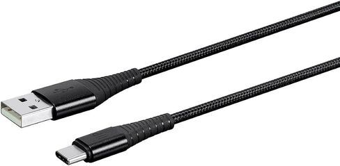 Monoprice Apple MFi Certified Lightning to USB Type-A Charge and Sync Cable - 6 Feet - Pink, Kevlar-Reinforced Nylon-Braid, Durable - AtlasFlex Series in Kuwait