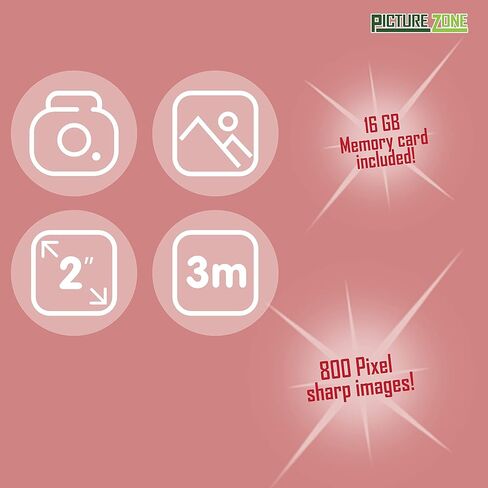 كاميرا رقمية للأطفال من آي كيو تويز - تلتقط الصور ومقاطع الفيديو وتشغيل الصور الرقمية. يتضمن كابل USB وبطاقة SD سعة 16 جيجابايت وقارئ بطاقة USB (أزرق) in Kuwait