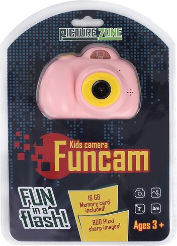 كاميرا رقمية للأطفال من آي كيو تويز - تلتقط الصور ومقاطع الفيديو وتشغيل الصور الرقمية. يتضمن كابل USB وبطاقة SD سعة 16 جيجابايت وقارئ بطاقة USB (أزرق) in Kuwait