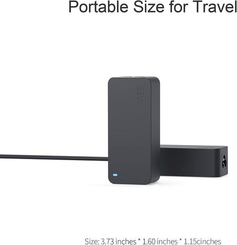 65W USB-C AC Charger Fit for Razer Blade Stealth 13.3" Razer Blade Stealth 13 Razer Book 13" (2020) RZ09-03100 RZ09-0357 Power Adapter Supply Cord in Saudi Arabia