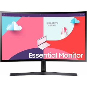 SAMSUNG 27-Inch S36C 1800R 75Hz AMD FreeSync Curved Monitor, Black in Saudi Arabia