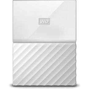 WD 2TB White My Passport Portable External Hard Drive - USB 3.0 - WDBYFT0020BWT-WESN (Renewed) in Saudi Arabia
