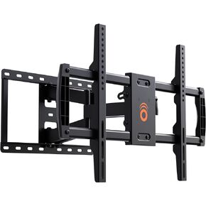 دعامة تثبيت للتلفزيون بكامل الحركة من ECHOGEAR لمعظم أجهزة التلفزيون المسطحة بشاشة LED مقاس 37 - 70 بوصة LED، LCD، OLED وبلازما مع أنماط VESA تصل إلى 600 × 400 - 16 بوصة - EGLF1-BK in Kuwait