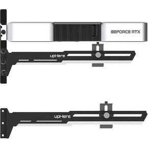 upHere G276WT White Graphics Card GPU Brace Support Video Card Sag Holder/Holster Bracket,Adjustable Length and Height Support,G276WT in Saudi Arabia