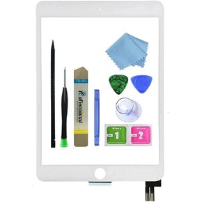 Zentop لجهاز iPad Mini 5 2019 7.9 "Touch Screen Digitizer Glass Replacement Assembly Model A2124 A2125 A2126 A2133 مع مجموعة إصلاح الأدوات (بدون زر المنزل) in Kuwait