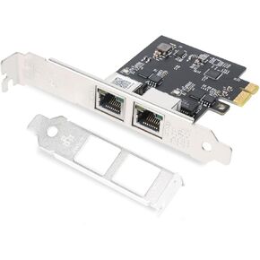 بطاقة الشبكة 10 جيجا بايت SFP+ PCI-E NIC، مع مجموعة شرائح Broadcom BCM57810S، ومنافذ SFP+ مزدوجة، تناسب PCI-E X 8/x16، ومحول PCI Express Ethernet LAN يدعم Windows Server/Windows/Linux/VMware in Kuwait