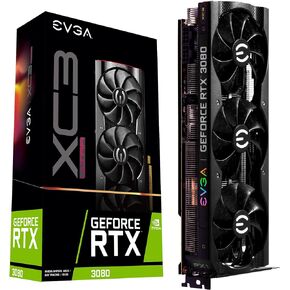 EVGA 10G-P5-3885-KR GeForce RTX 3080 XC3 ULTRA GAMING، 10 جيجابايت GDDR6X، تبريد iCX3، ARGB LED، لوحة خلفية معدنية (متجددة) in Saudi Arabia
