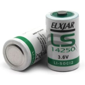 كونيارد (2-حزمة) 3.6 فولت 1/2AA LS14250 ليثيوم لعداد المياه SAFT عداد الكهرباء الغاز in Saudi Arabia