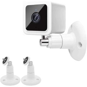 Blink Mini Camera Wall Mount, ALLICAVER 360 Degree Swivel Ceiling Mount for Both Blink Camera, Blink Mini, Blink XT2 and Blink Indoor Camera Mount Bracket (3 Pack, White)