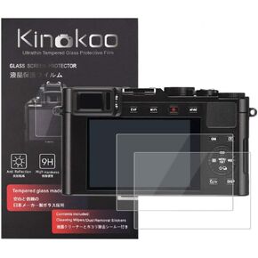 kinokoo Screen Protector for Leica Q3 Q2 Camera, 0.25 mm 9H Hardness Tempered Glass Film with High Clarity for Lecia Q2/Q3 LCD Screen Accessories- Anti-Scratch & Easy Installation (3 packs) in Saudi Arabia