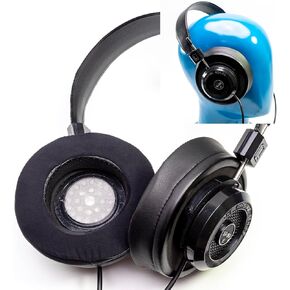 Voarmaks Larger Size 100mm Cooling Gel Over Ear Pads Replacement Cushion Compatible with Grado SR80 SR80x SR80E SR60 SR60i GS1000 GW100 SR325 SR225 RS1 and More in Kuwait