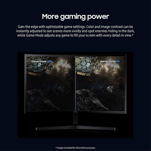 SAMSUNG 27-Inch S36C 1800R 75Hz AMD FreeSync Curved Monitor, Black in Saudi Arabia