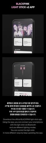 Blackpink Official Light Stick VER.2 Blink FANLIGHT in Saudi Arabia