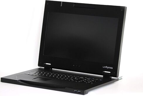 وحدة تحكم KVM 17.3 عالية الدقة - مصنوعة في الولايات المتحدة الأمريكية - متوافقة مع TAA - حامل وحدة تحكم مثبت على حامل 1U - شاشة مثبتة على حامل الخادم بدقة 1920 × 1080 - شاشة مثبتة على حامل مع VGA ومنفذ عرض من Uptyma in Kuwait