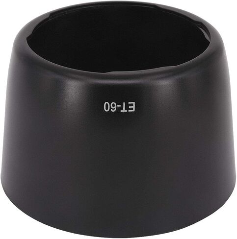 Haoge Bayonet Lens Hood Compatible with Canon EF 75-300mm f/4-5.6, II, II USM, III, III USM and Canon EF 90-300mm f/4.5-5.6 and Canon EF-S 55-250mm f/4-5.6 is Lens Replaces Canon ET-60 in Saudi Arabia