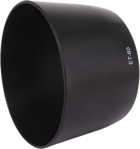 Haoge Bayonet Lens Hood Compatible with Canon EF 75-300mm f/4-5.6, II, II USM, III, III USM and Canon EF 90-300mm f/4.5-5.6 and Canon EF-S 55-250mm f/4-5.6 is Lens Replaces Canon ET-60 in Saudi Arabia