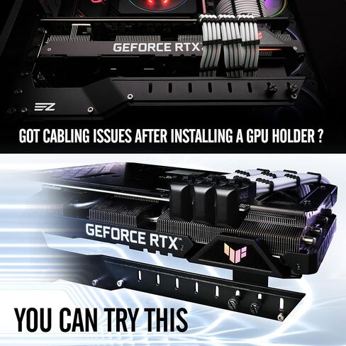 EZDIY-FAB GPU VGA PCIe 8 Pin U Turn 180 درجة زاوية موصل لوحة محول الطاقة لبطاقة رسومات سطح المكتب - النوع العكسي 3 عبوات بيضاء in Kuwait