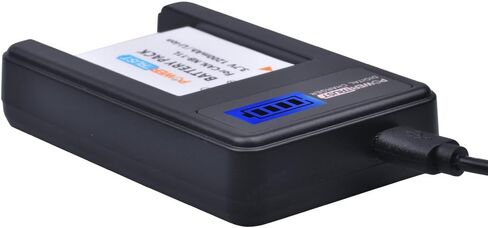 PowerTrust 2 حزمة 3.7 فولت NB-11L بطارية بديلة وشاحن USB LCD NB-11LH لكاميرا Canon PowerShot A2300 IS، A2400 IS، A2500، A2600، A3400 IS، A3500 IS، A4000 IS، ELPH 110 HS، ELPH 115 HS، ELPH 130 HS , in Saudi Arabia