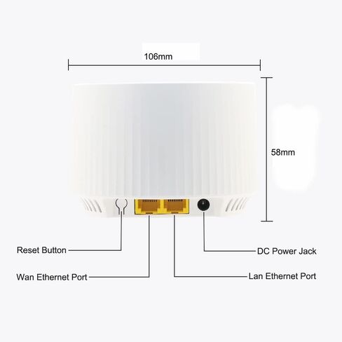 Sunhans eSunFi AC1200 WiFi Router 2.4 جيجا هرتز 5.8 جيجا هرتز ثنائي النطاق راوتر الإنترنت اللاسلكي 10/100 / 1000 ميجابت في الثانية جيجابت راوتر الإنترنت اللاسلكي لنقطة وصول شبكة WiFi المنزلية والمكتبية in Kuwait