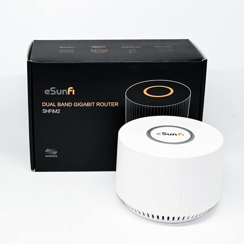 Sunhans eSunFi AC1200 WiFi Router 2.4 جيجا هرتز 5.8 جيجا هرتز ثنائي النطاق راوتر الإنترنت اللاسلكي 10/100 / 1000 ميجابت في الثانية جيجابت راوتر الإنترنت اللاسلكي لنقطة وصول شبكة WiFi المنزلية والمكتبية in Kuwait