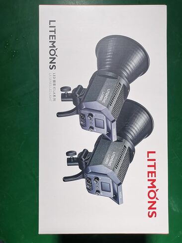 غودوكس مصباح فيديو LED ثنائي اللون LA200Bi 230 واط من ليتيمونز، قابل للتعتيم 2800-6500 كلفن CRI 96+ TLCI 97+، 79200lux@1 متر، تعديل السطوع 0%-100%، 11 تاثيرات ضوئية اف اكس، تحكم عن طريق التطبيق، مصباح in Kuwait