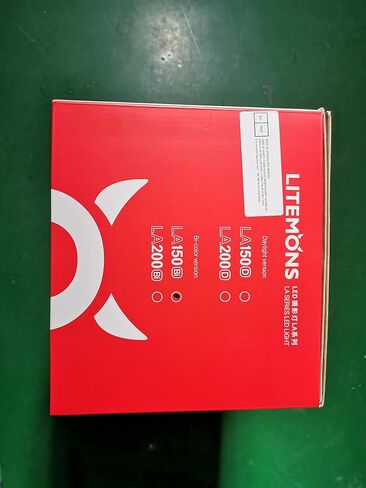 غودوكس مصباح فيديو LED ثنائي اللون LA200Bi 230 واط من ليتيمونز، قابل للتعتيم 2800-6500 كلفن CRI 96+ TLCI 97+، 79200lux@1 متر، تعديل السطوع 0%-100%، 11 تاثيرات ضوئية اف اكس، تحكم عن طريق التطبيق، مصباح in Kuwait