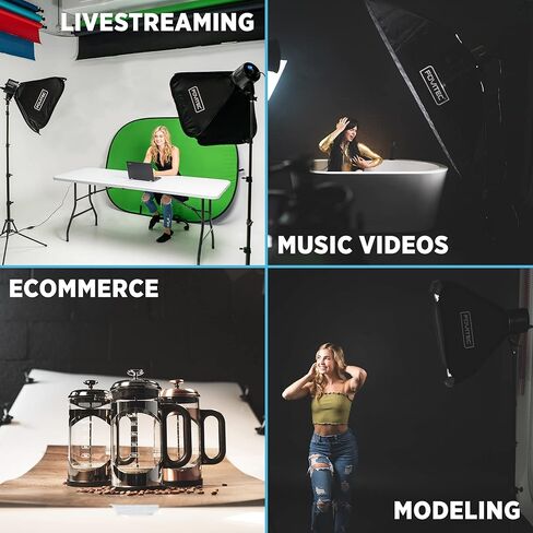 ضوء النهار LED من Fovitec LumNX 80W لإضاءة التصوير الفوتوغرافي أو ضوء الفيديو in Kuwait