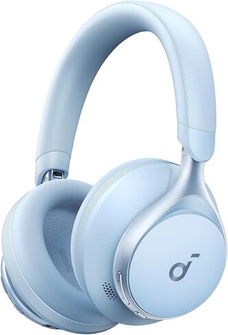 Soundcore Anker Space One ANC Over-Ear Headphones, White, Renewed in Kuwait