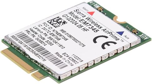 بي وينر بطاقة وحدة EM7345، وحدة بطاقة 04X6014 4G LTE WWAN لجهاز ثينك باد X250 X1C W550 T450 X240 T440 EM7345، نطاق عريض لاسلكي عالي السرعة in Kuwait