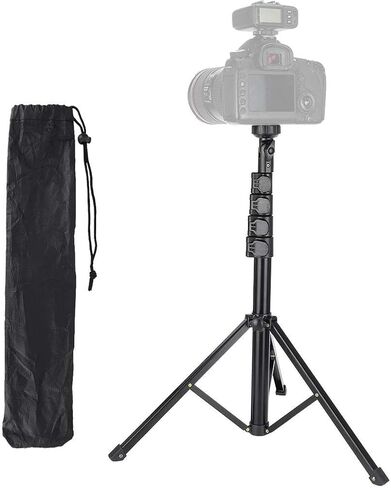 FL019 Light Stand Photography Photo Studio Light Stands for Video Aluminum Alloy Black Multifunction Adjustable Light Stand Mobile Phone Live Bracket Photograph Tripod in Saudi Arabia