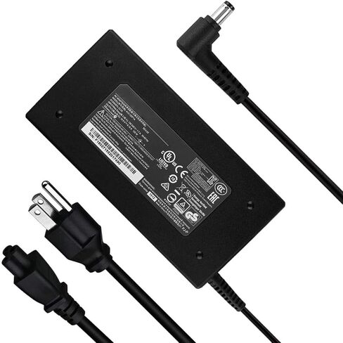 120W 19.5V 6.15A AC محول شاحن متوافق مع MSI Gaming Notebook A12-120P1A A15-120P1A ADP-120MH D MSI GP60 GE60 GE62 GE70 GT640 GT725 CX62 GL62 GE70K Z370 سلك إمداد الطاقة للكمبيوتر المحمول in Kuwait