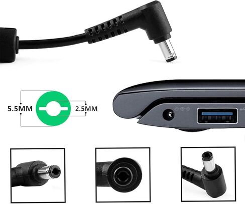 120W 19.5V 6.15A AC محول شاحن متوافق مع MSI Gaming Notebook A12-120P1A A15-120P1A ADP-120MH D MSI GP60 GE60 GE62 GE70 GT640 GT725 CX62 GL62 GE70K Z370 سلك إمداد الطاقة للكمبيوتر المحمول in Kuwait